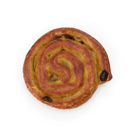 Улитка с яблочно-лимонным джемом и изюмом